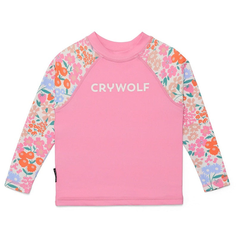 Crywolf Baby Rash Vest - Berry Garden