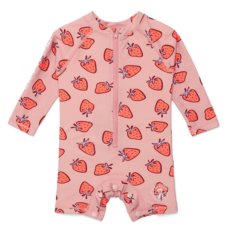 Crywolf Rash Suit - Strawberry Splash