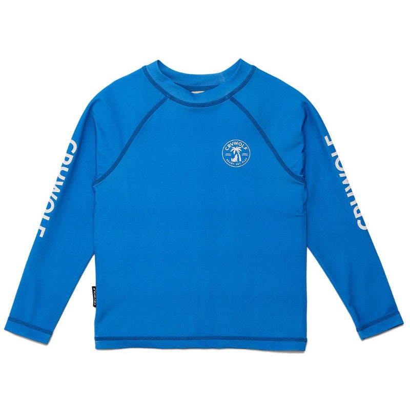 Crywolf Long Sleeve Rash Vest - Deep Sea Blue