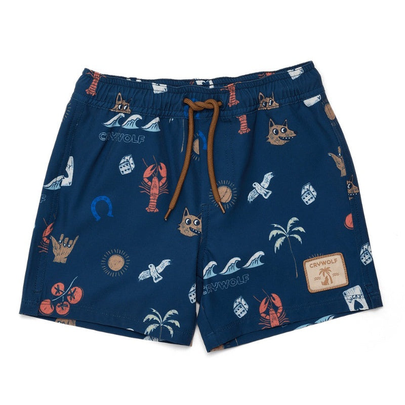 Crywolf Board Short - Lucky Days