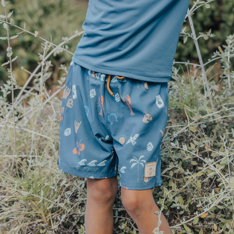 Crywolf Board Short - Lucky Days