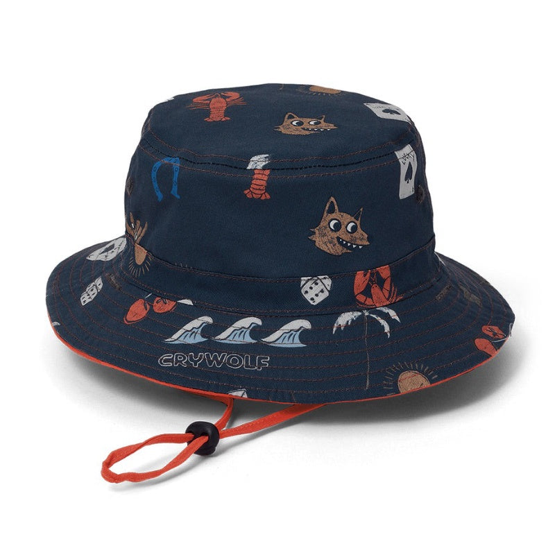 Crywolf Reversible Bucket Hat - Lucky Days