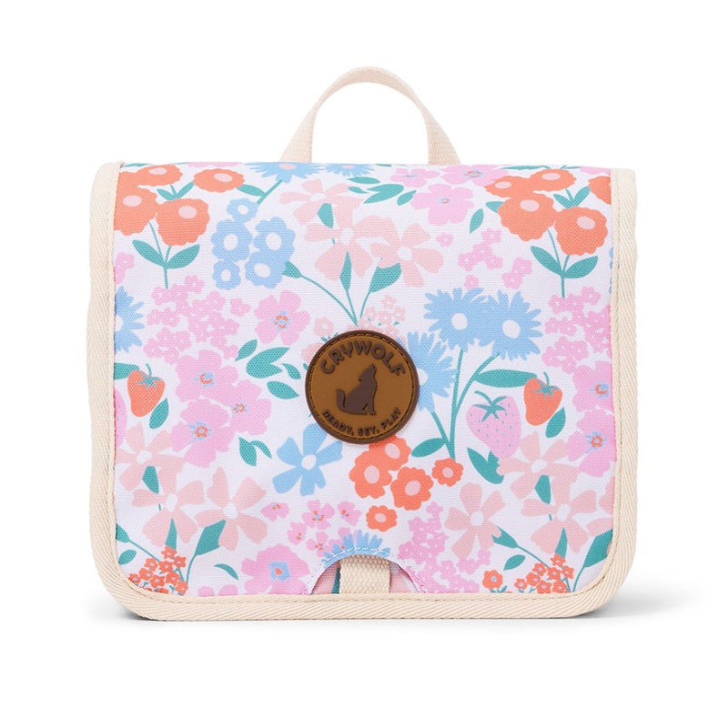 Crywolf Hanging Toiletry Bag - Berry Garden
