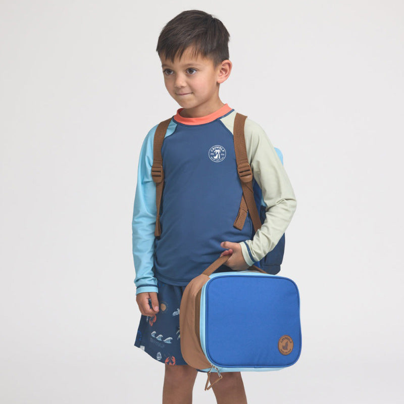 Crywolf Everyday Lunch Bag - Deep Sea Colourblock