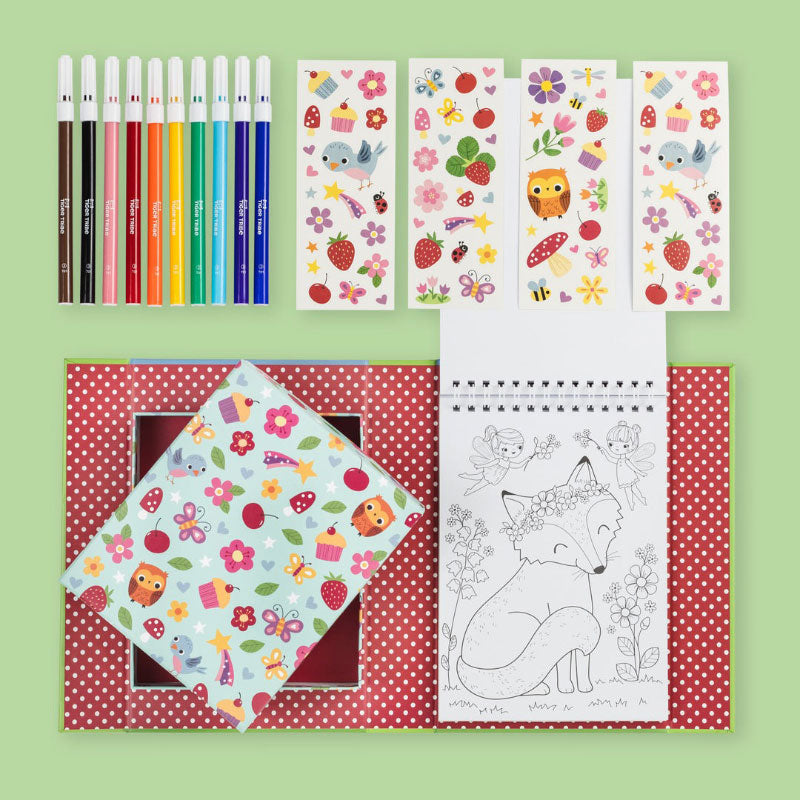 Tiger Tribe Colouring Set - Forest Fairies