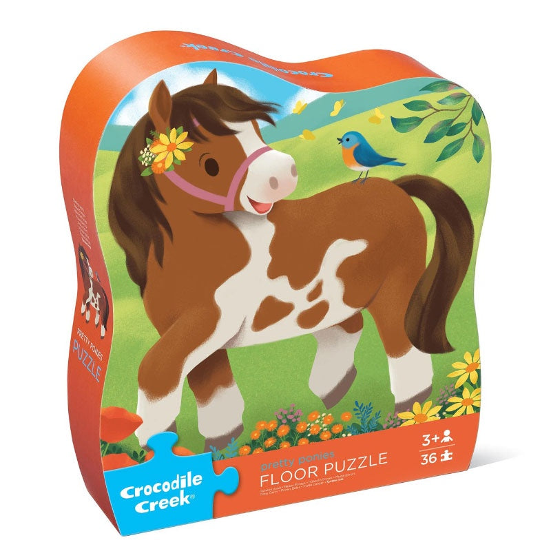 Classic Floor Puzzle 36PC - Pretty Ponies