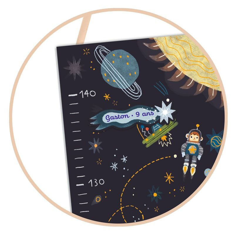 Djeco Growth Chart - Space