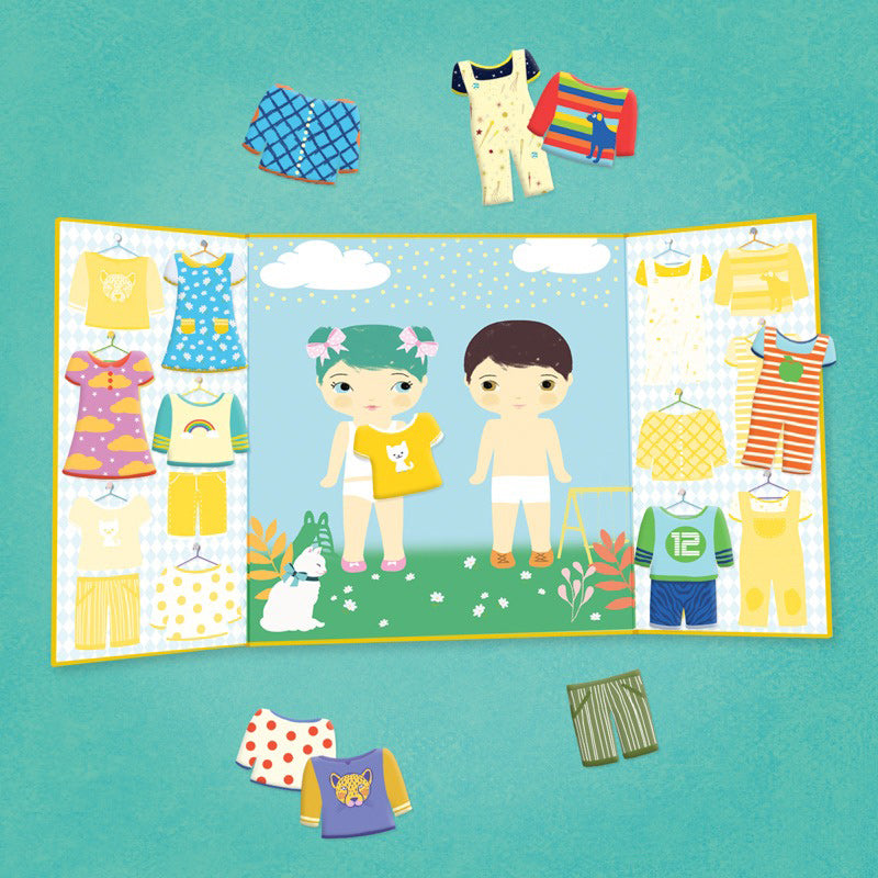 Djeco Stickers Set - Clothes