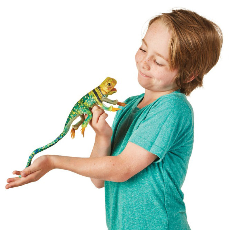 Lizard Finger Puppet