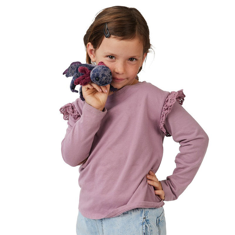 Axolotl Puppet - Black
