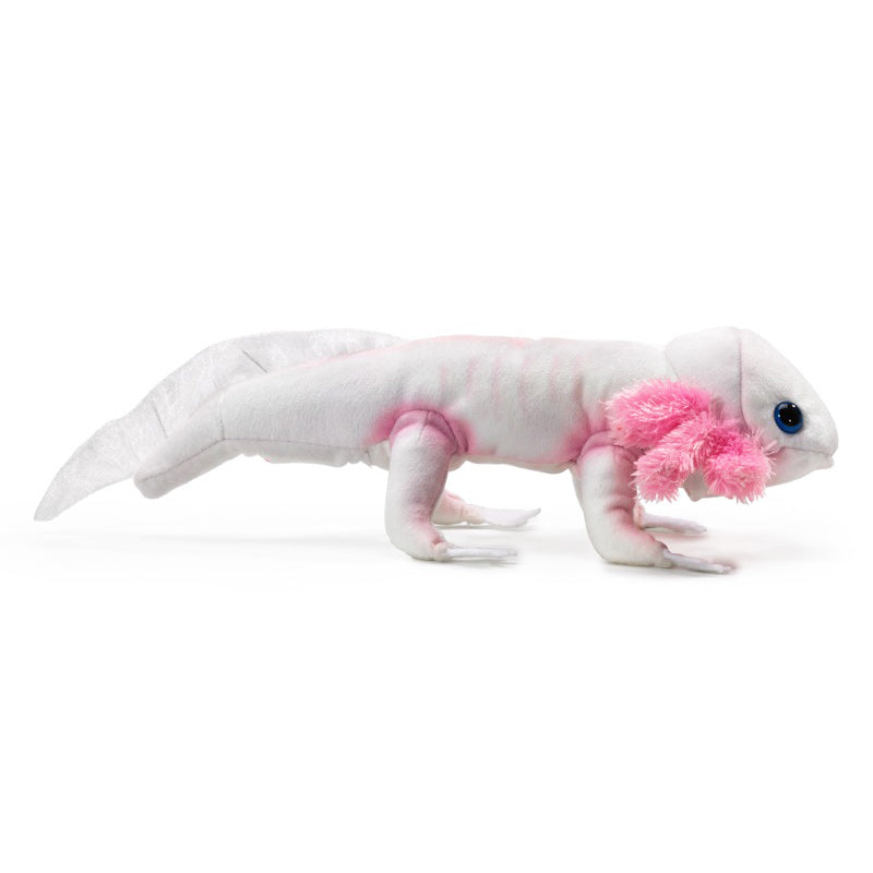 Axolotl Puppet - White