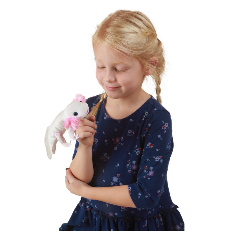 Axolotl Puppet - White