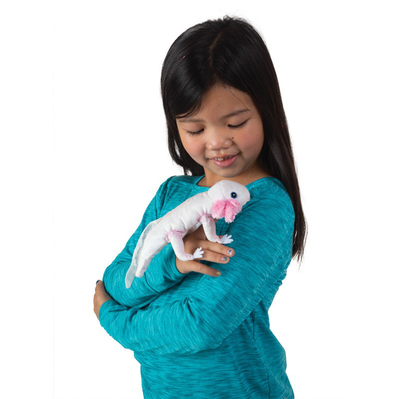Axolotl Puppet - White