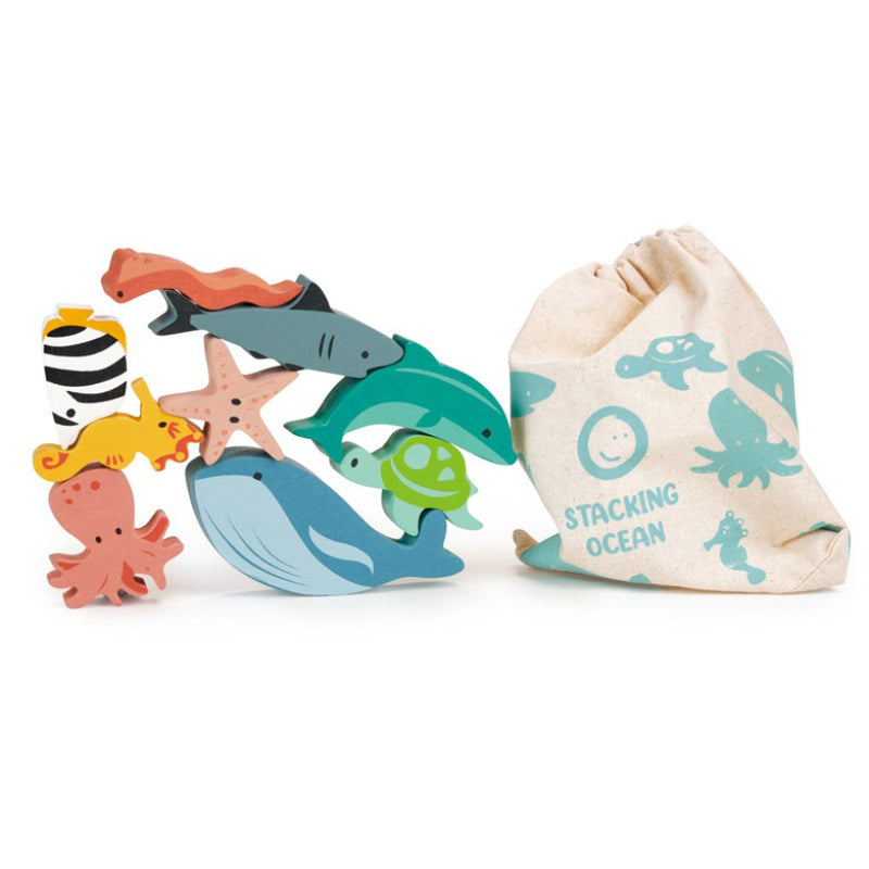 Happy Stacking Ocean Set & Bag