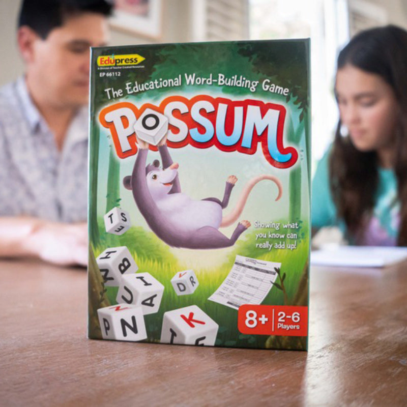 Possum Dice Word Game