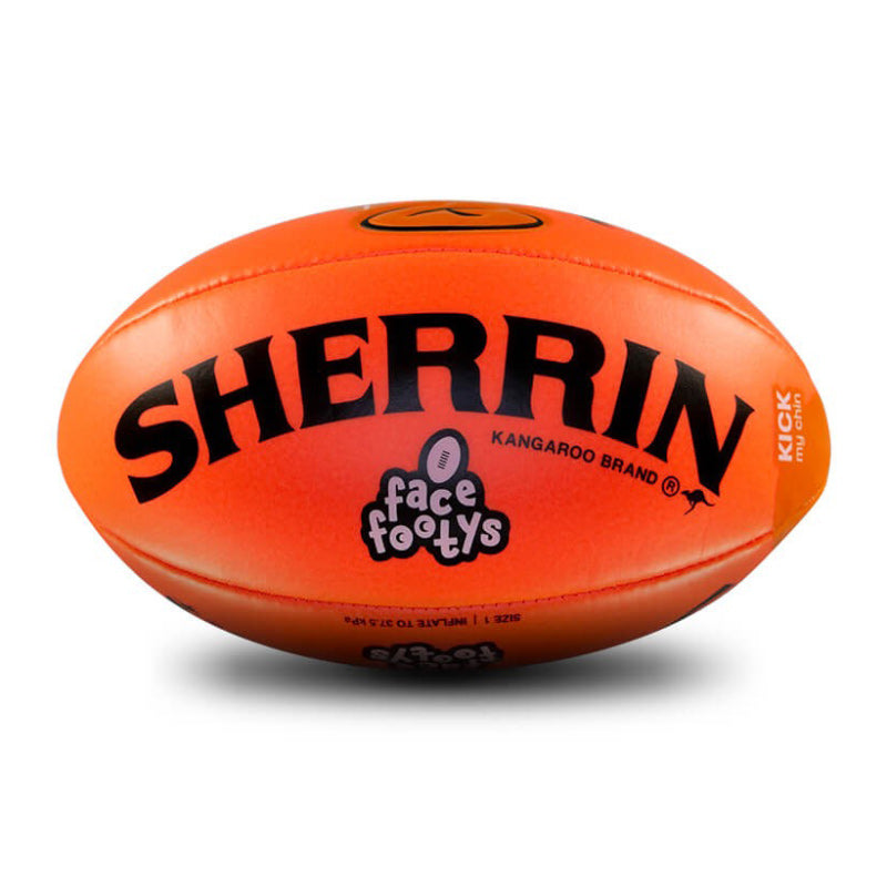 Sherrin Super Soft Touch Football - Orange SZ1
