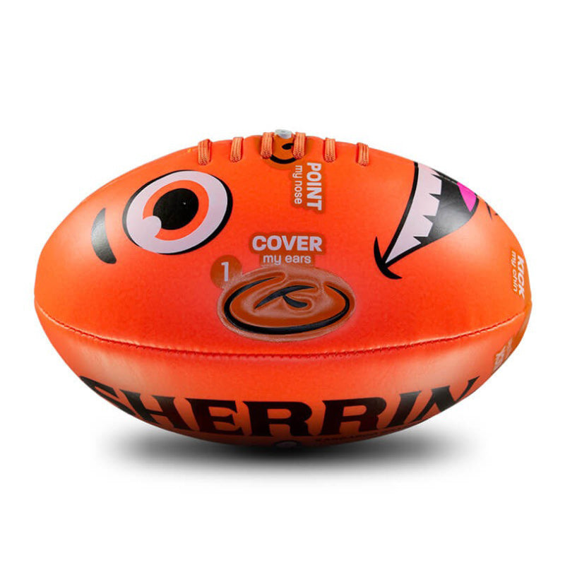 Sherrin Super Soft Touch Football - Orange SZ1