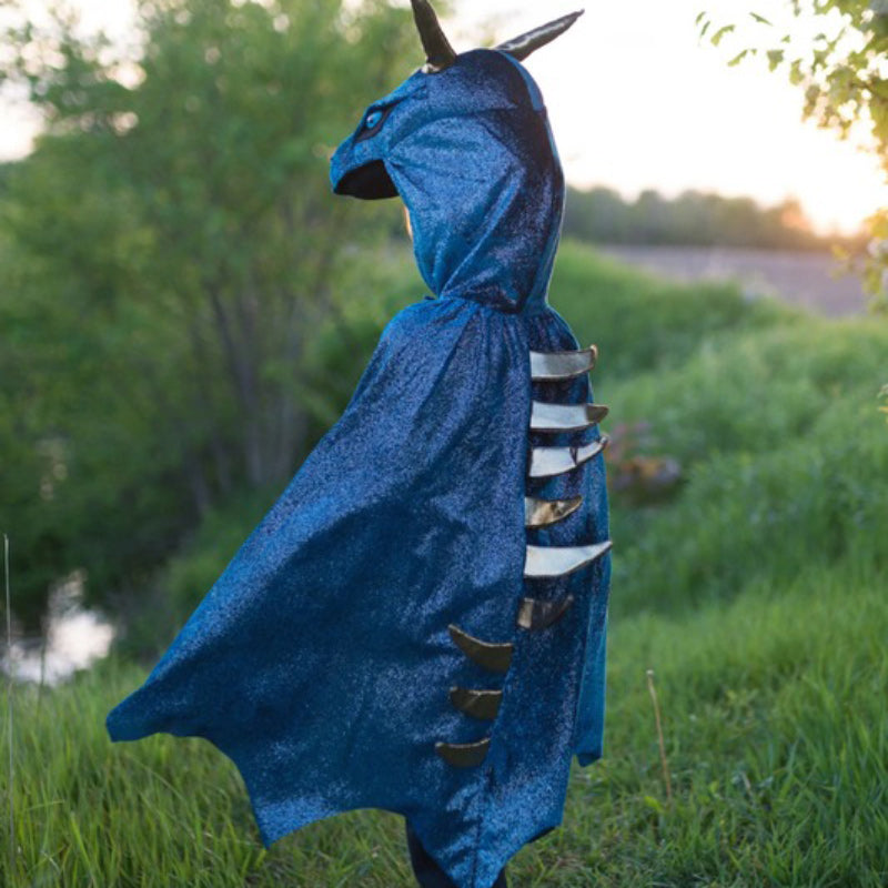 Starry Night Dragon Costume - Teal/Gold