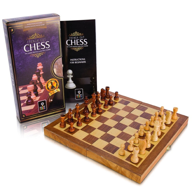 Smart Brain Game - French Cut Chess 30cm