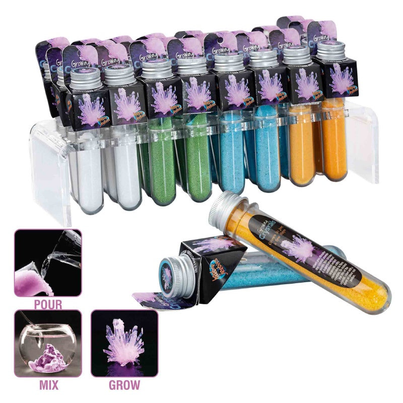 Test Tube Growing Crystals