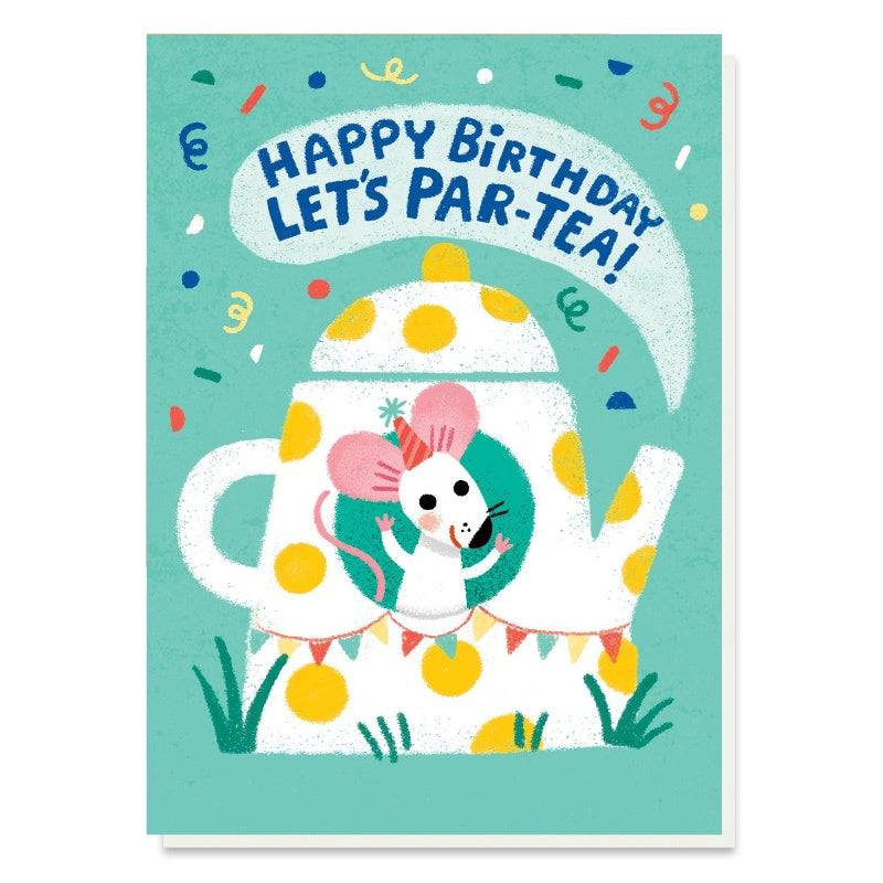 Card - Let's Par-Tea!