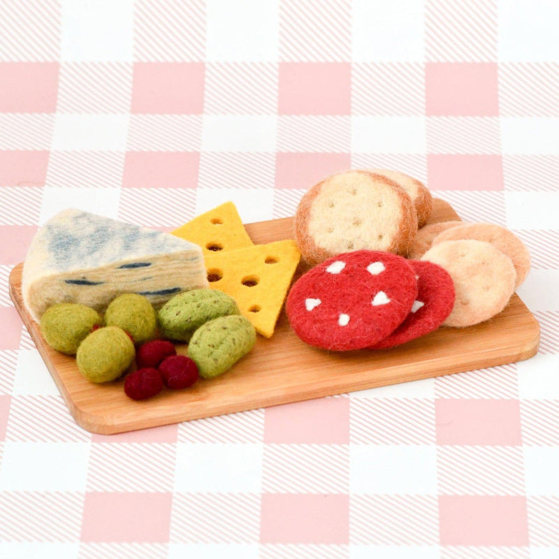 Felt Charcuterie Cheese Platter