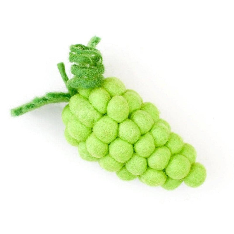 Felt White Grapes