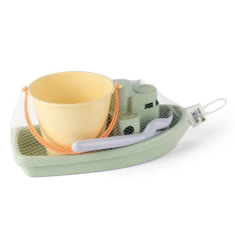 Dantoy Recycled Boat & Sand Set- Pastel 4pcs