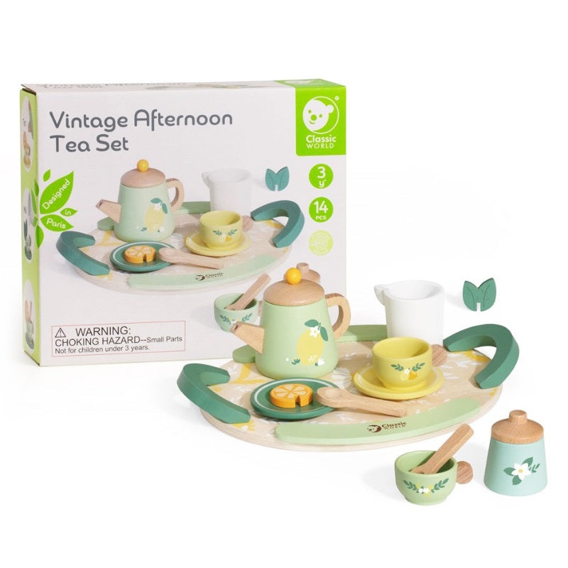 Classic World Vintage Afternoon Tea Set
