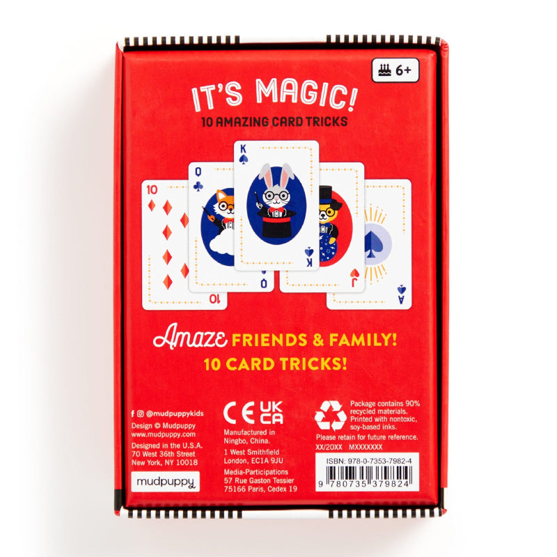 Mudpuppy Playing Cards - It's Magic