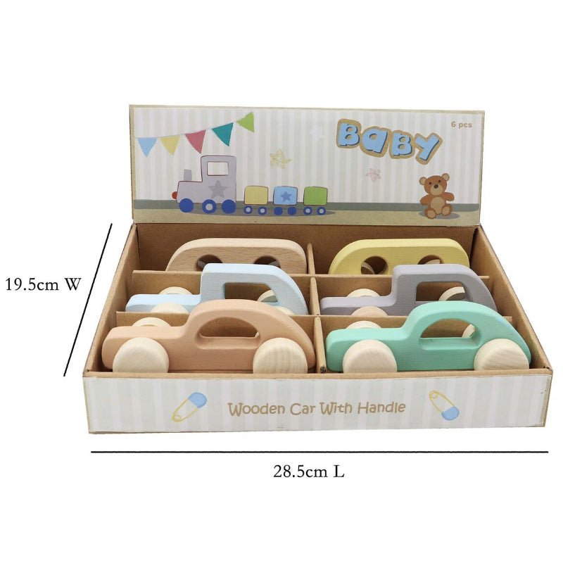 Calm And Breezy Wooden Car - Assorted