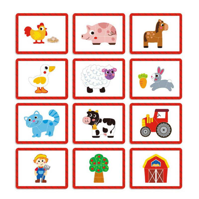 Magnetic Travel Play Box - Farm