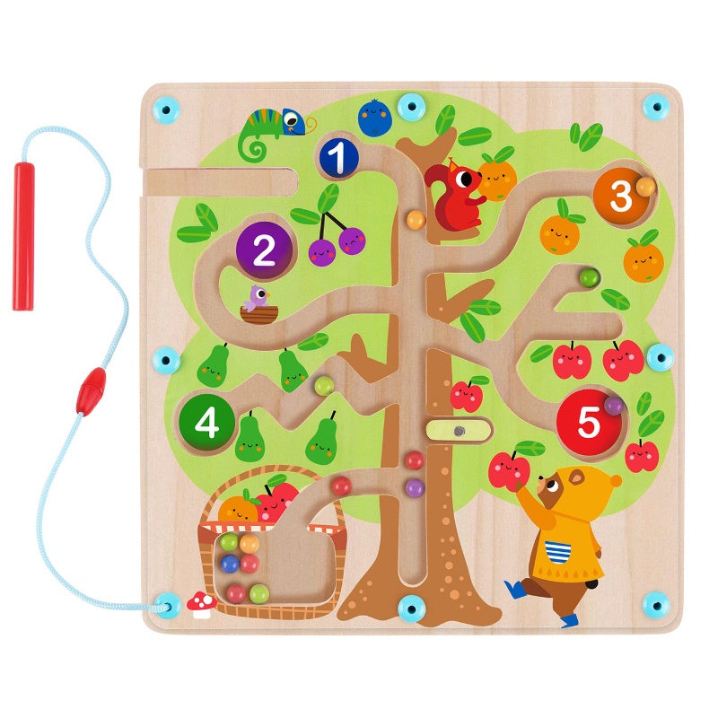 Magnetic Ball Counting Tree