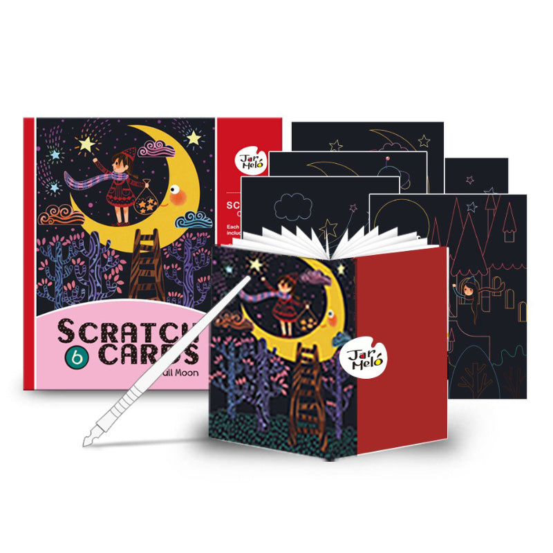 Scratch Card Set - Full Moon