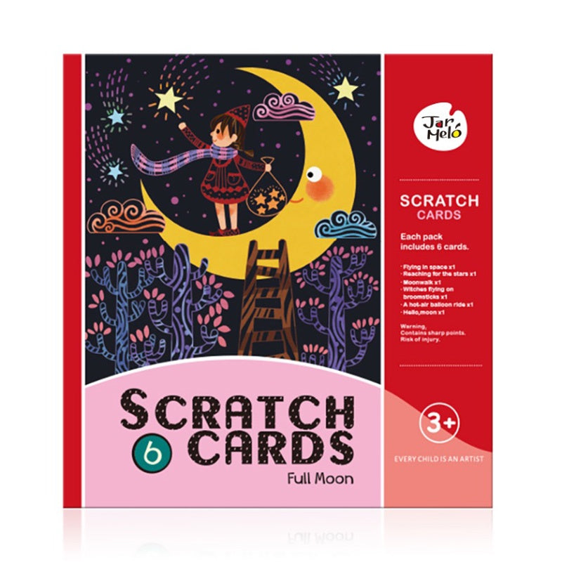 Scratch Card Set - Full Moon