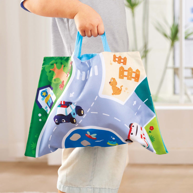 Pull-Back Plush Car Set