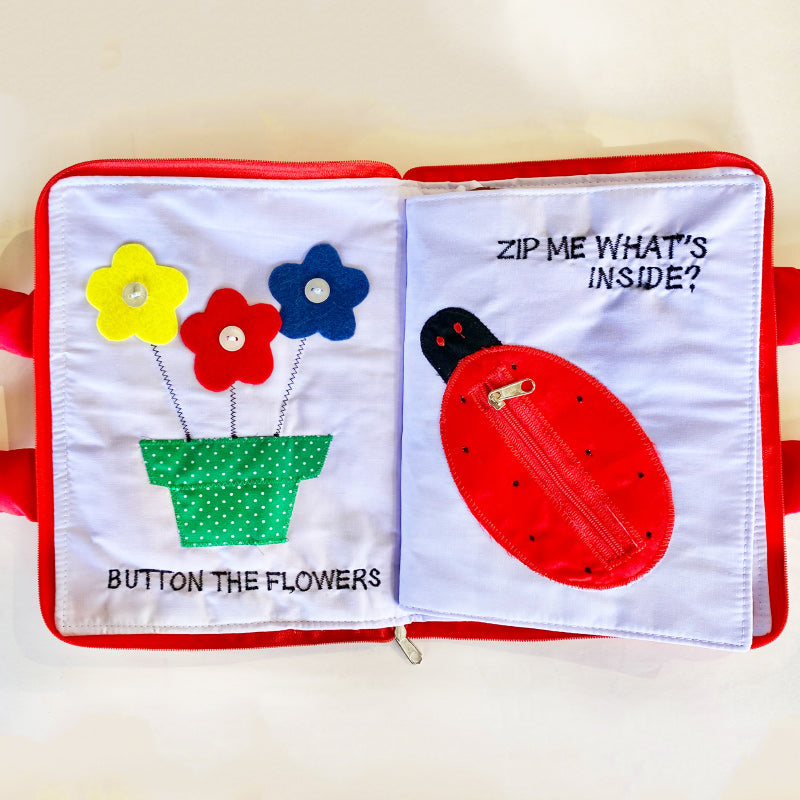 Quiet Book - Zippered