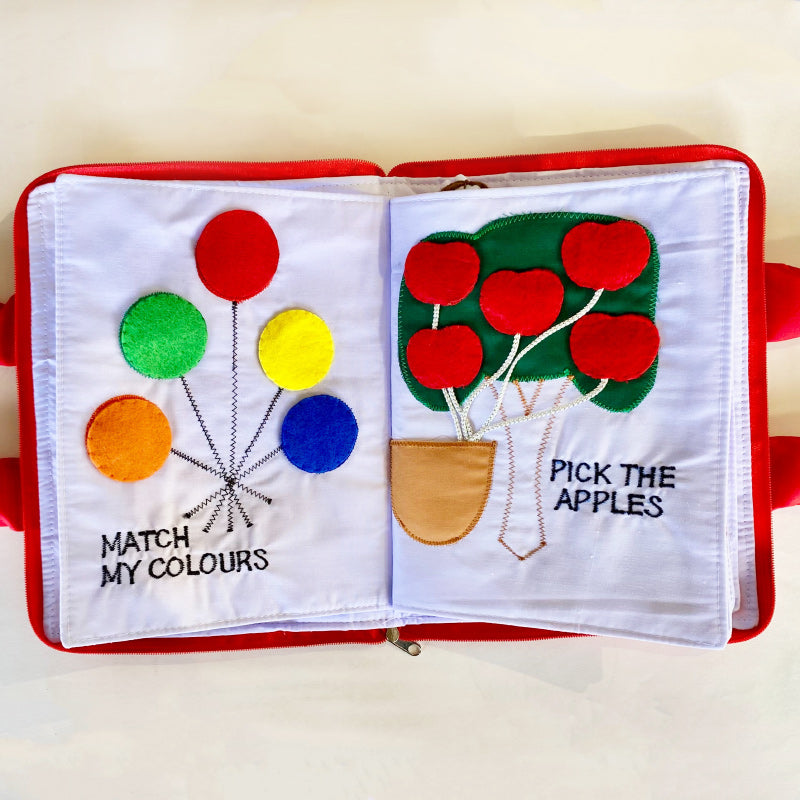 Quiet Book - Zippered