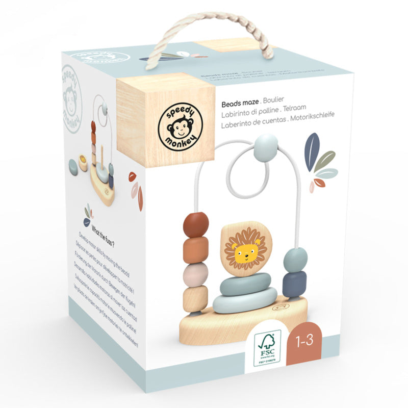 Tiger Tribe Bead Maze - Lion