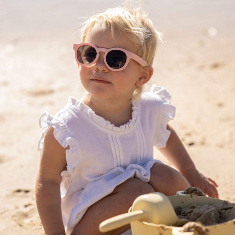Frankie Ray Sunglasses - Eco Baby Shell Pink
