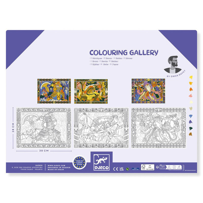 Heroic Colouring Gallery