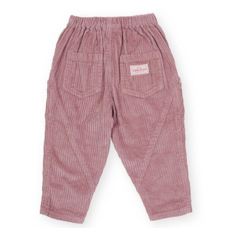 Goldie + Ace Nora Corduroy Pant - Dusty Pink