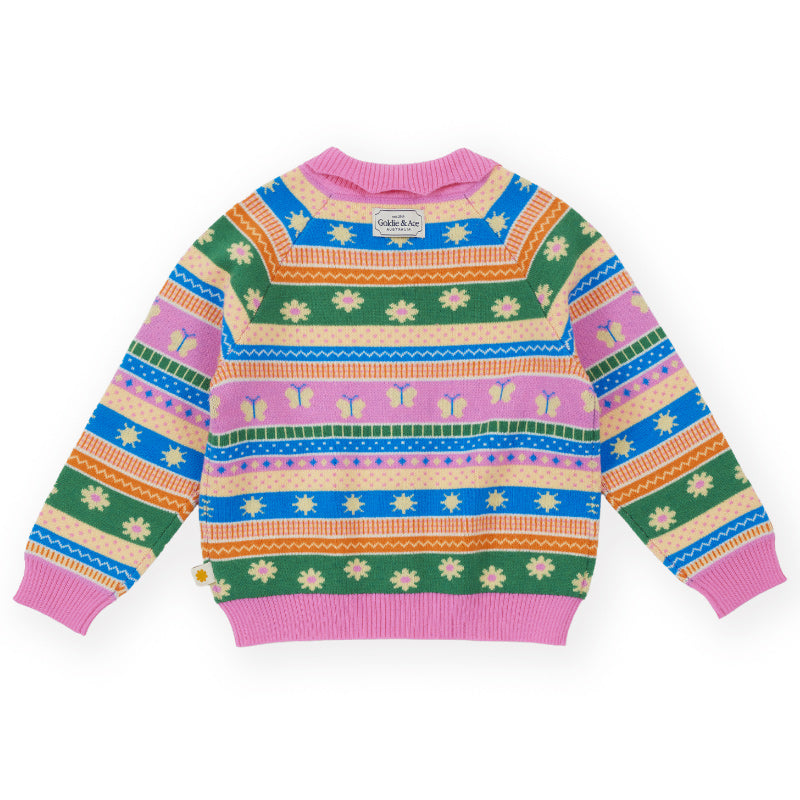 Goldie + Ace Flutter By Knit Cardigan