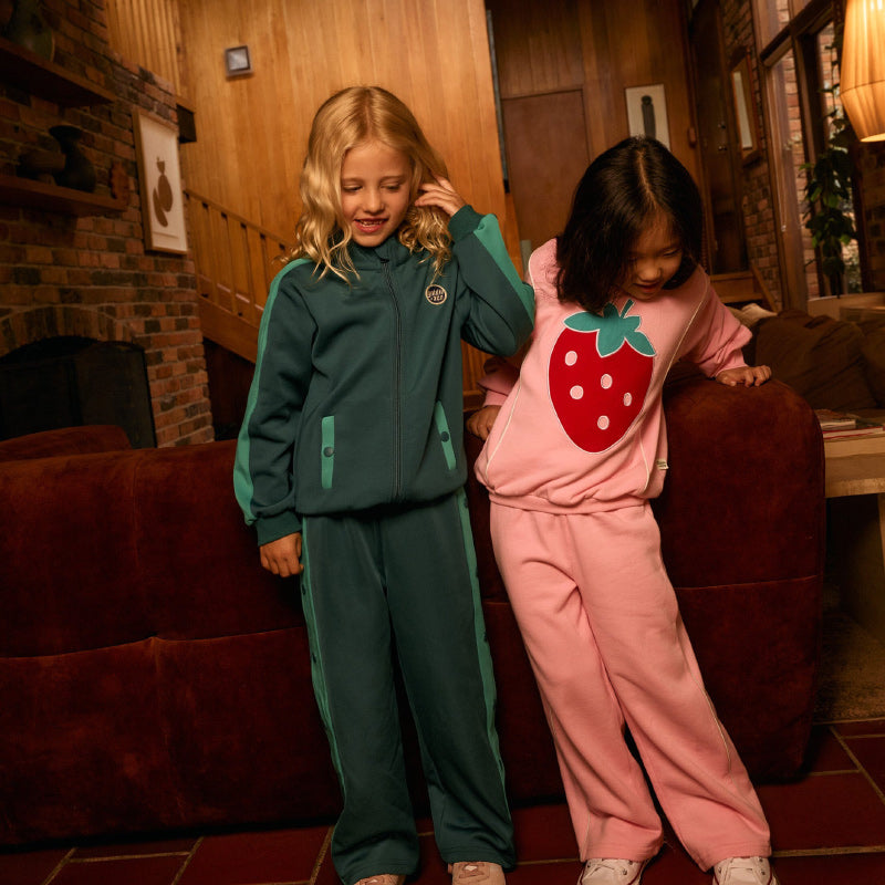 Goldie + Ace Logo Track Snap Pants