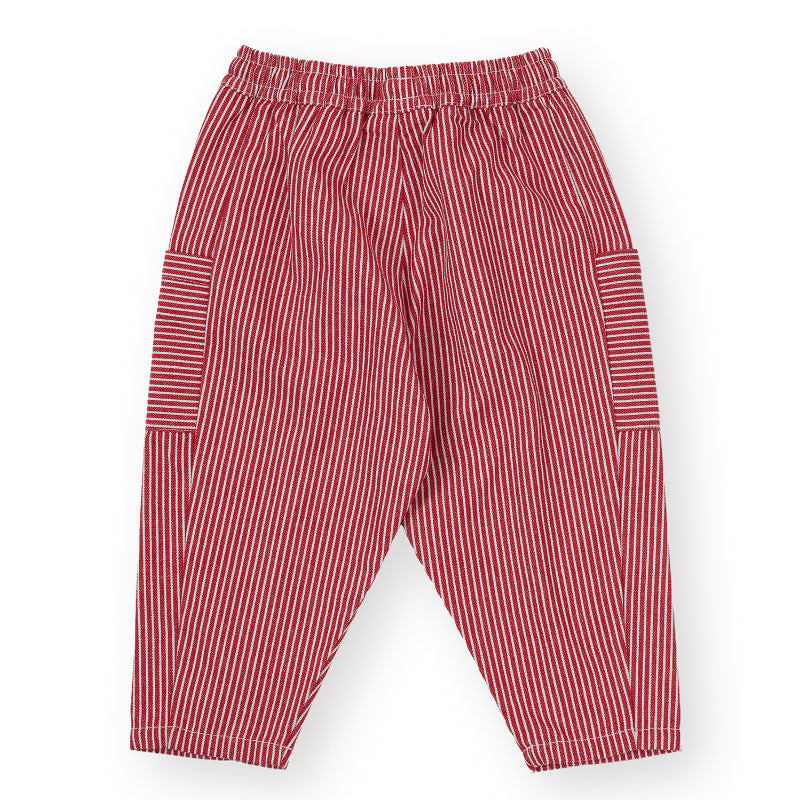 Goldie + Ace Kit Pocket Pant - Twist Stripe