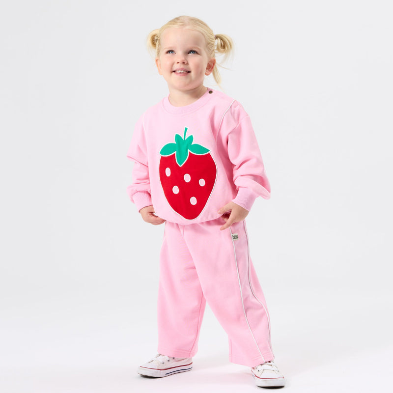 Goldie + Ace Wide Leg Piped Sweatpants