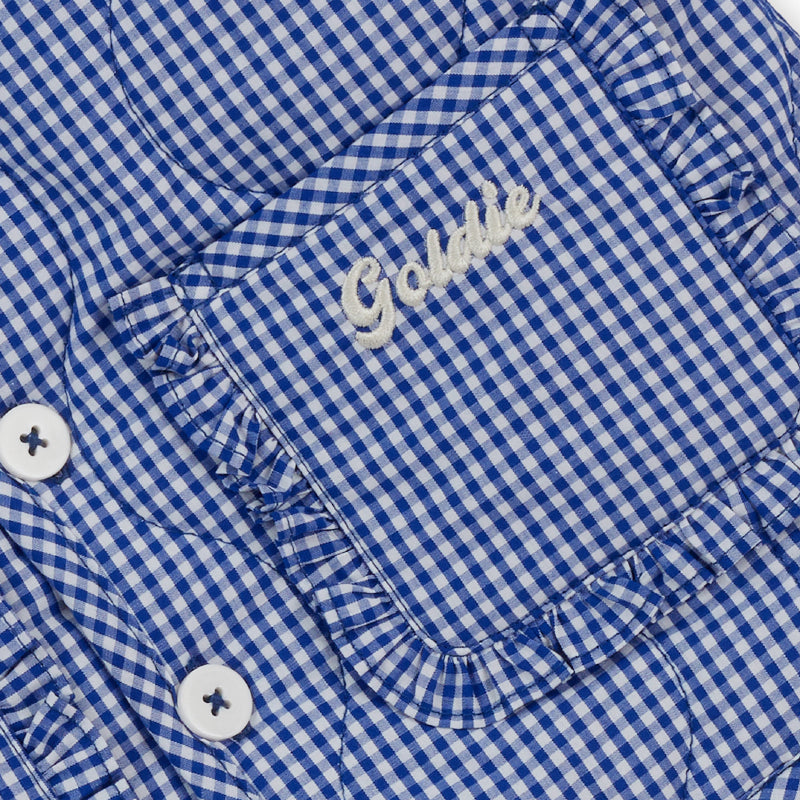 Goldie + Ace Padded Jacket - Wild Strawberry Gingham