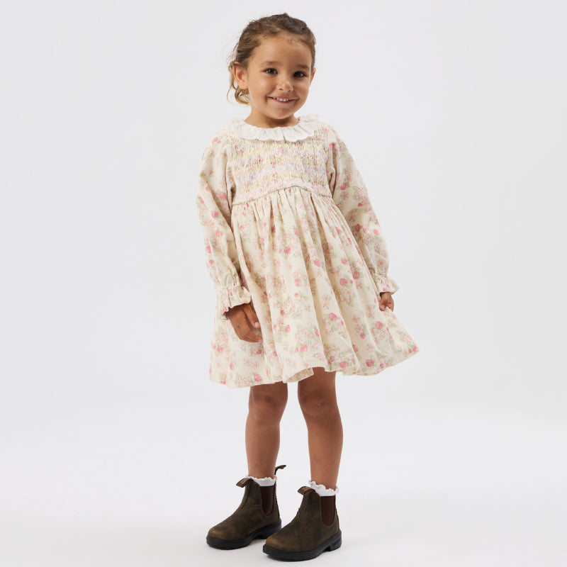 Goldie + Ace Smock Shirt Dress - Strawberry Fields