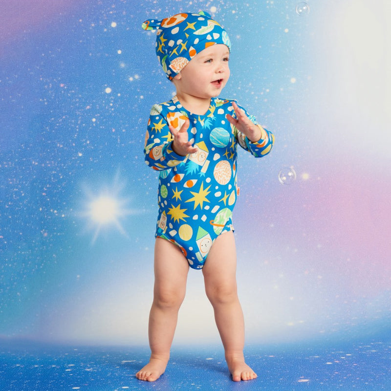 Halcyon Nights Long Sleeve Bodysuit - See You In Space