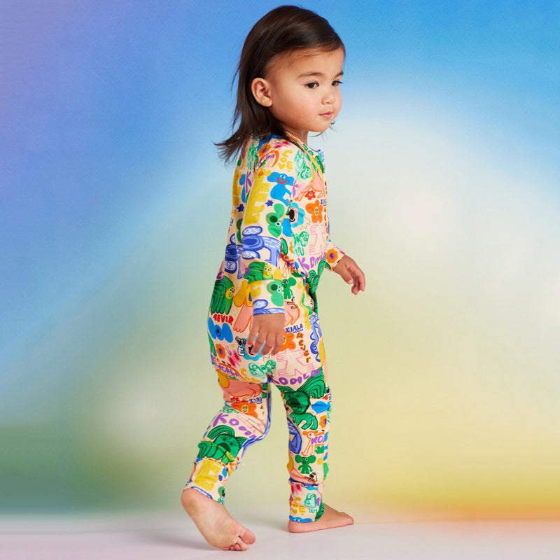 Halcyon Nights Long Sleeve Romper - Koala 4ever